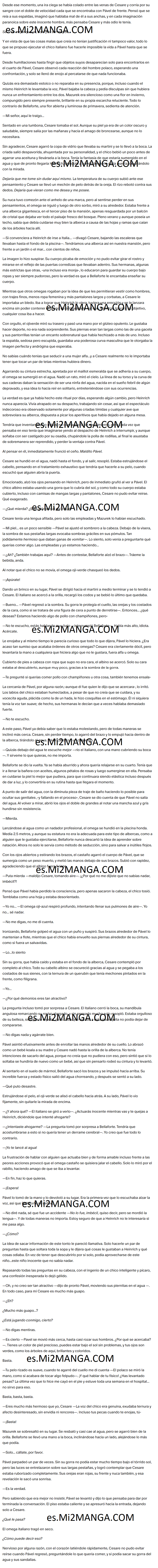 SENZA FINE - Cap 2 manhwa