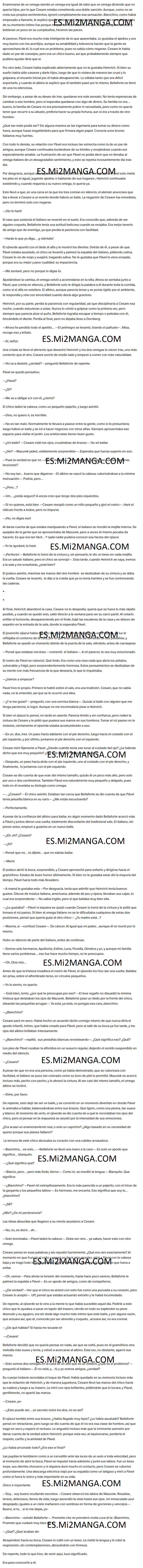 SENZA FINE - Cap 5 manhwa